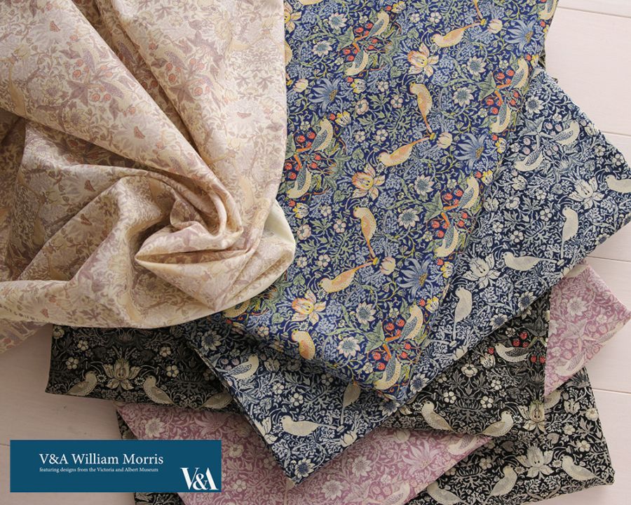 William Morris】V&A ウィリアム・モリス コットンローンプリント