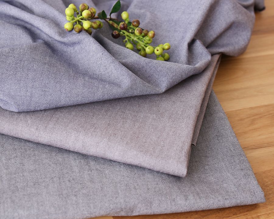 播州織・ヴィンテージソフト加工＞先染め・コットンオックス Kaino [M