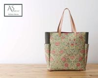 William MorrisGARDEN WITH BIRD /Green Multi ɥݥåդȡȥХå(M)åȡ [M NG]