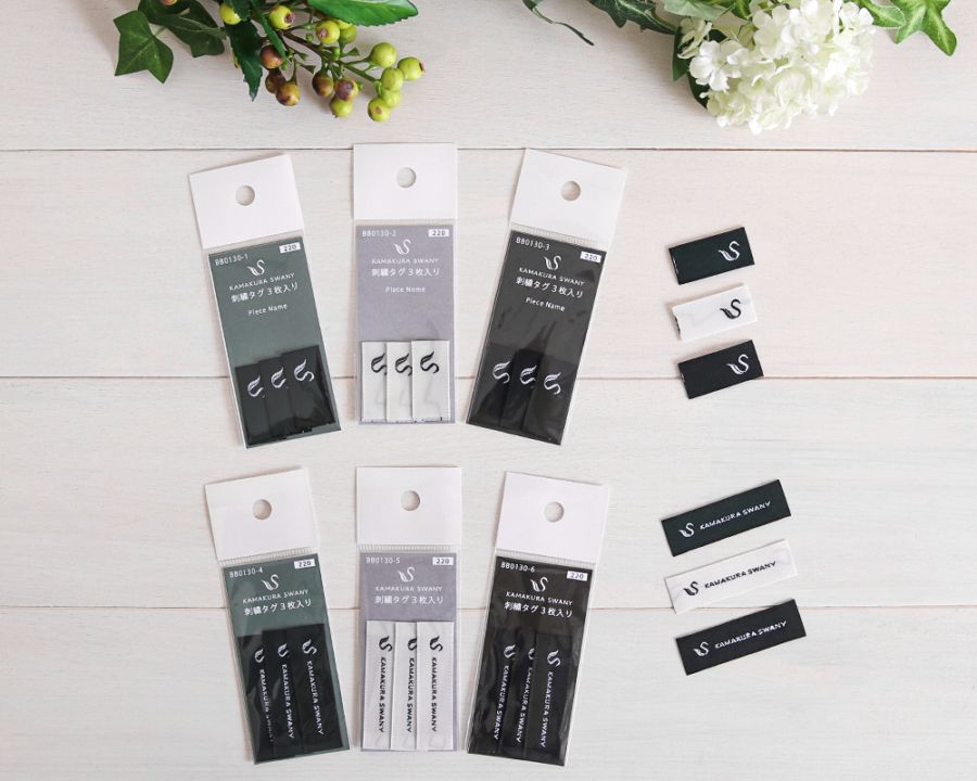SWANY Original】 Swanyオリジナル刺繍タグ(中・小) [K]の通販 | SWANY