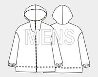 ��ʪ�緿���No.2501�ۡ��󥺡�ե����ʡ������Υ١����å��ѡ�����(SML��MW/LW/XL)��[M�� 1/2]