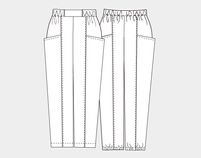 ��ʪ�緿���No.454���Ѥ���ƥݥ��åȤΥѥ��(SML��2L)��[M�� 1/2]