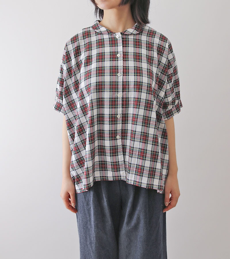 サンプル販売】襟付きのワイドブラウス SAMPLE 3129 [M便 NG]の通販