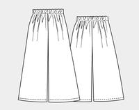 ��ʪ�緿���No.403�ۥ��å�����磻�ɥѥ��(SML��2L)��[M�� 1/3]