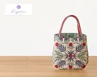 ����Kiyarn��MUGHAL GARDEN/ Indigo/Cochineal ���ƥåץ饤��Хå���S�ۥ��åȡ� [M�� 1/1]