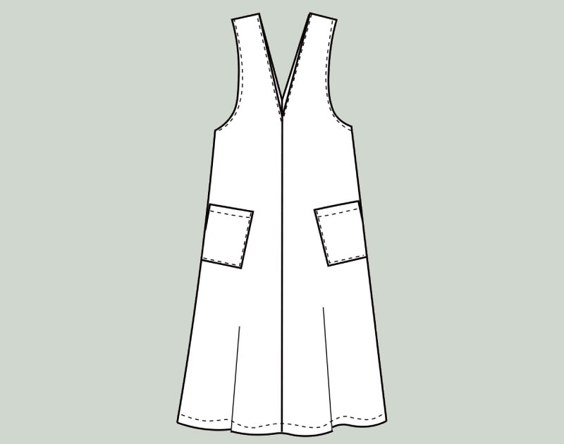 グレースコンチネンタル Diagram パイピングジャンパースカート S パール グレースコンチネンタル Diagram パイピングジャンパースカート S