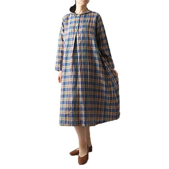 寸法図【NO.57】小さな衿の前立てワンピース [M便 0/1]の通販 | SWANY