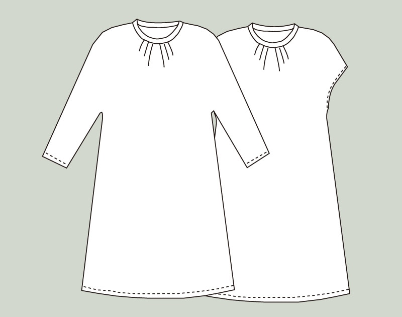 NOA NOA ウニ柄ラジャ　チュニック　Sサイズ ノルディックオーバーサイズニットカーディガン | ファッション