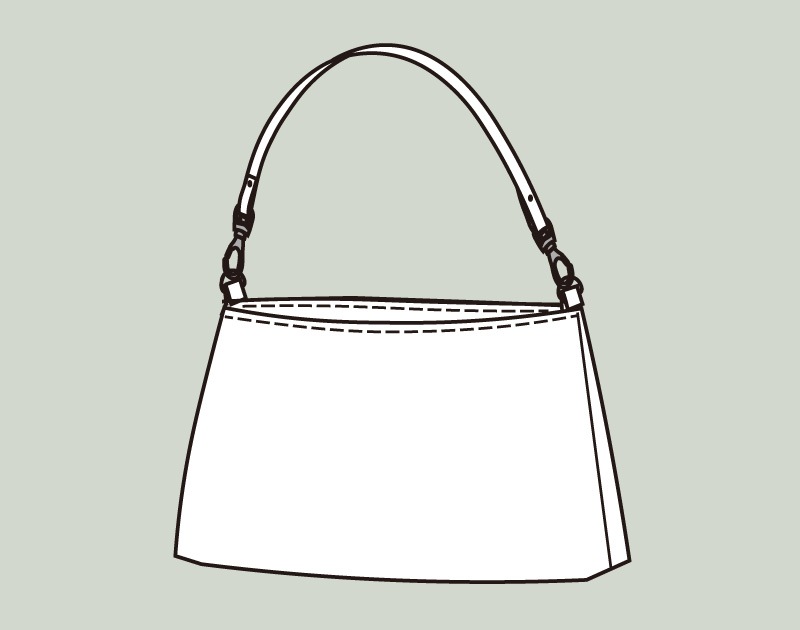 ★M　【美品】 Nanushka スモールバッグ マチ付バッグ（ムーミンとリトルミイ/ロゴ）MM2901 - MOOMIN SHOP