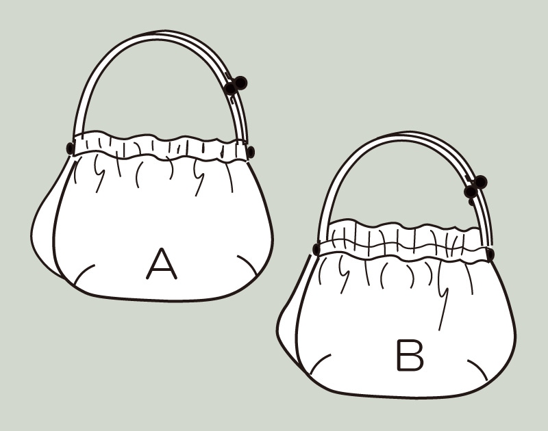 3*3様 ヌ nu 口枠鞄 top frame bag Mサイズ 3*3様 ヌ nu 口枠鞄 top