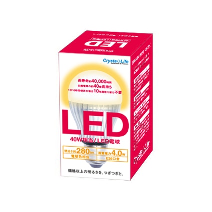 CRYSTALIFE 40W������280LM �ŵ忧 CL-LDB40W