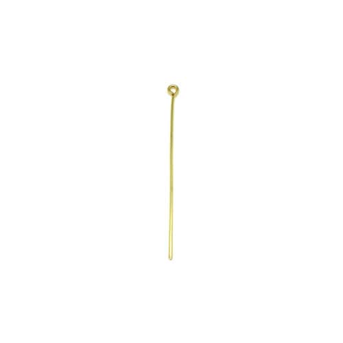 ビーズアクセサリーパーツ 9ピン（9の字ピン） 0.7×28mm ゴールド （5g
