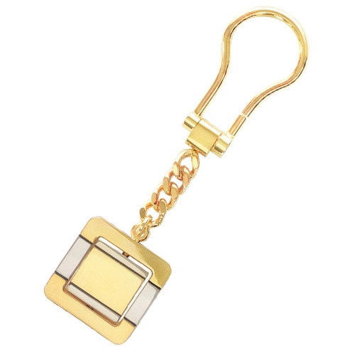 セレブリティキーホルダー　ツートンシーベル チェーンタイプ AB-6002 【SALE】【在庫限り】