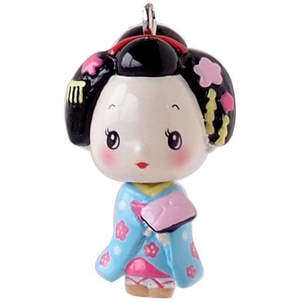 首振り舞妓マスコット 立ち姿 赤｜パーツ材料の通販 大王製作所