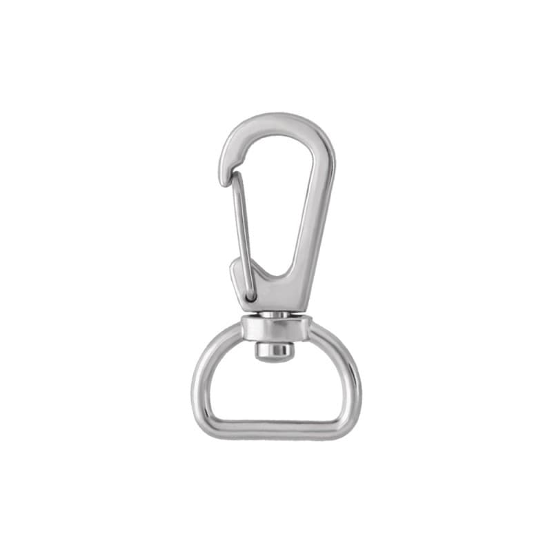 スナップフック M08-16mm ニッケル