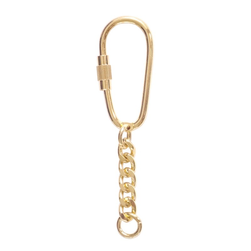 トラック型キーホルダー 255 A ゴールド 【在庫限り】