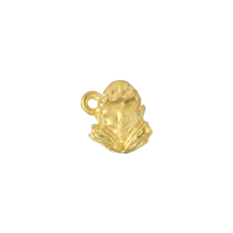 ◆縁起物 お守りチャーム◆ 蛙 左カン PG