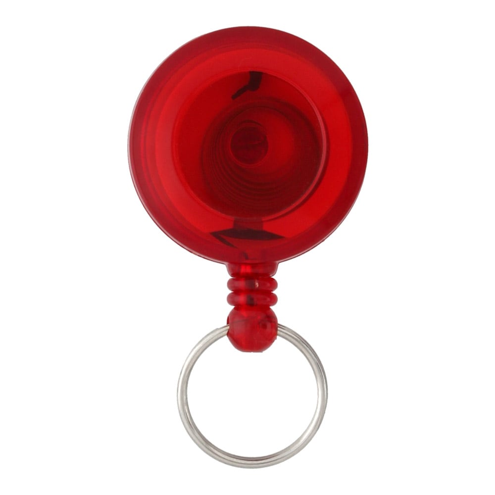 リールキーホルダー P203 クリアレッド｜パーツ材料の通販 大王製作所