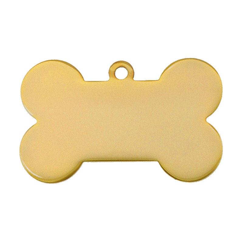 メタザ材料 骨型プレート PTBN4025 磨き加工 ゴールド （5枚～）