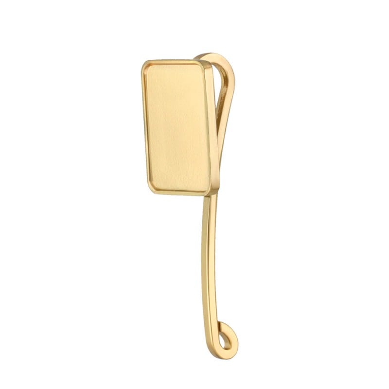 携帯フック バッグinフック 長方形 ゴールド （10個セット）