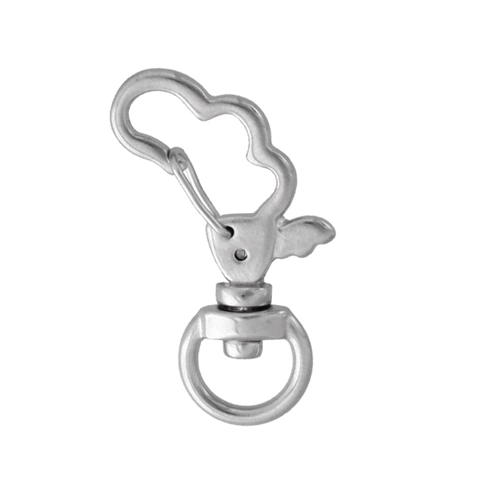 チャームフック 羽型 シルバー