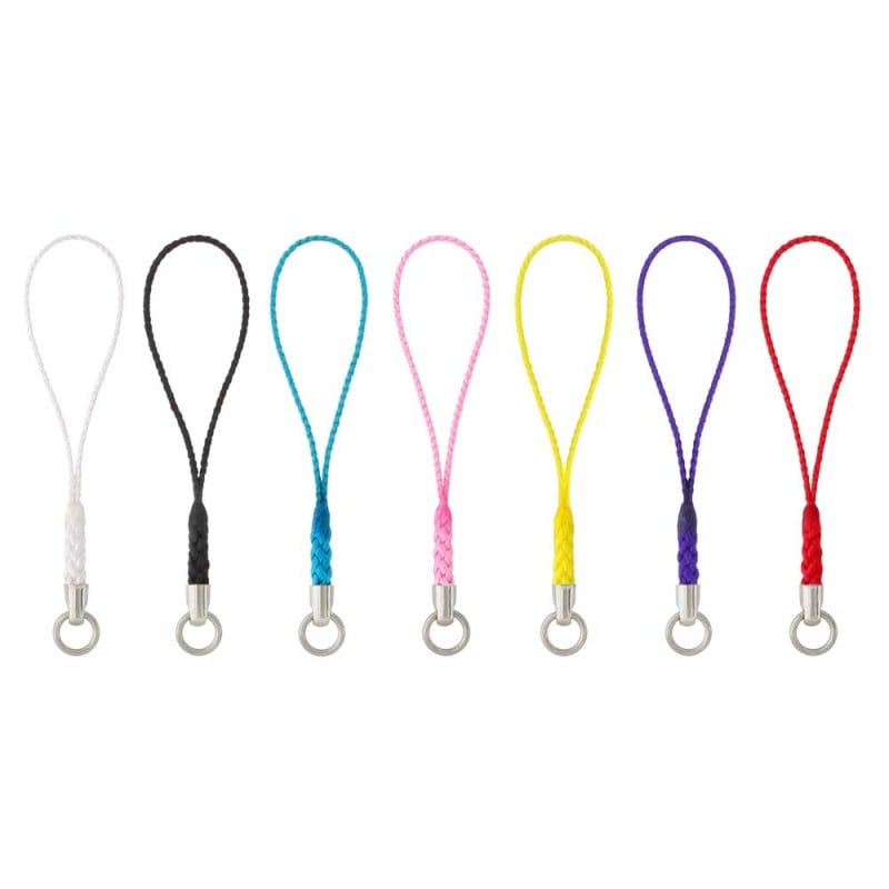 ★詰め合わせパック★ ミニ根付紐 ニッケル （7色×各10本セット）