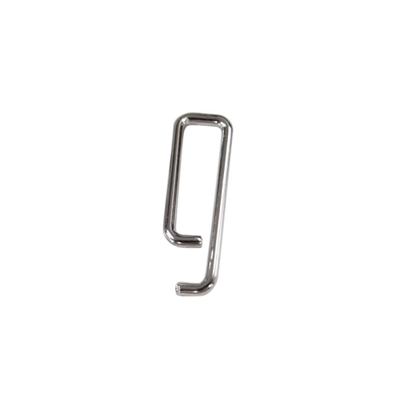 アクリルカラビナ用 バネ 小（φ1.4mm） 3mm厚用 ニッケル