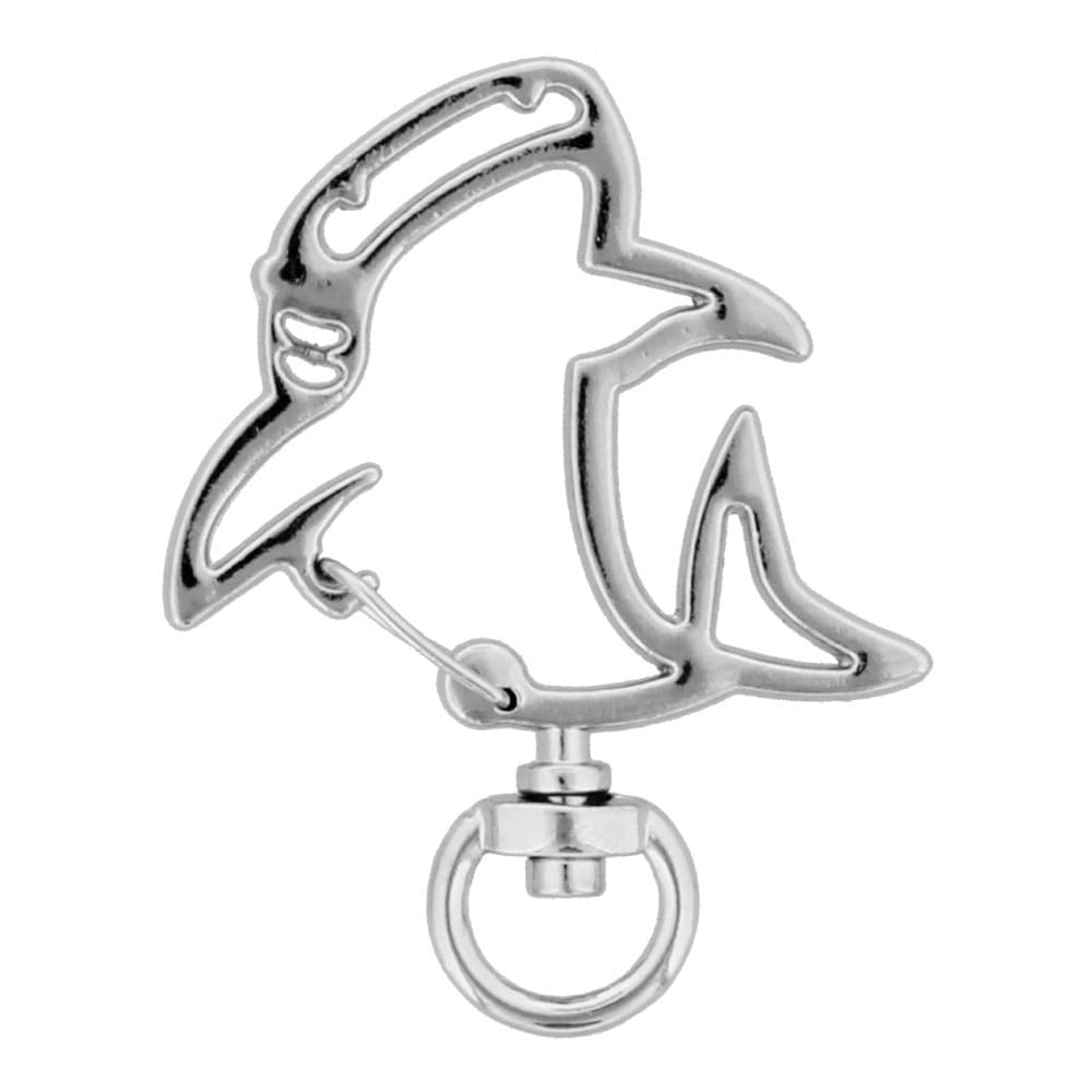 チャームフック ジンベイザメ型 シルバー