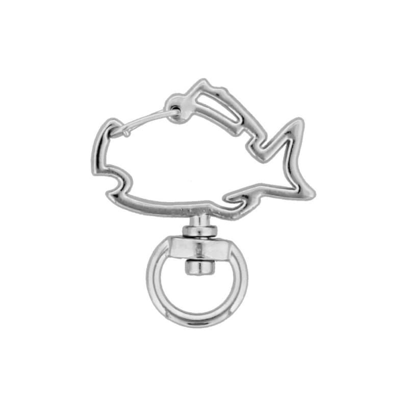 チャームフック さかな型  シルバー