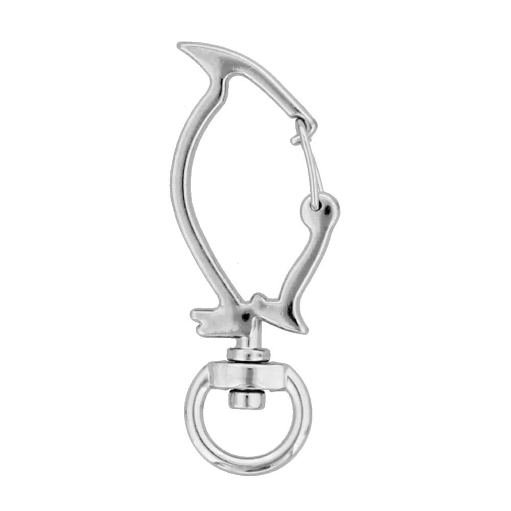 チャームフック ペンギン型  シルバー