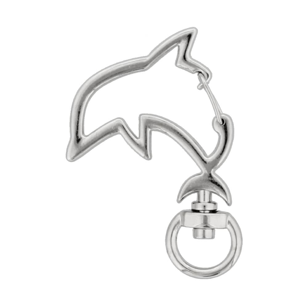 チャームフック いるか型 シルバー