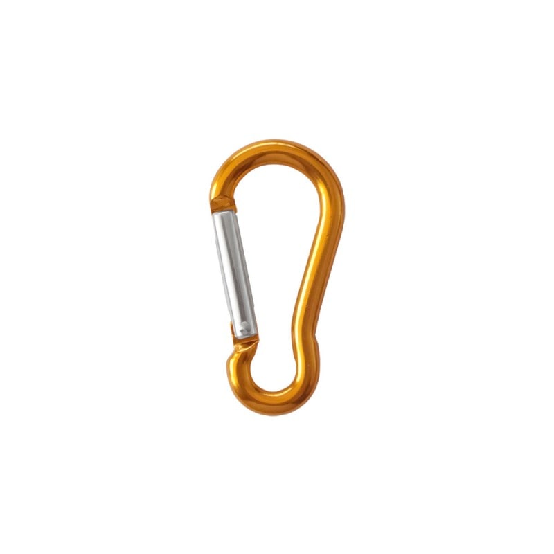 カラビナ Sサイズ ラウンドタイプ 4×40 R オレンジ