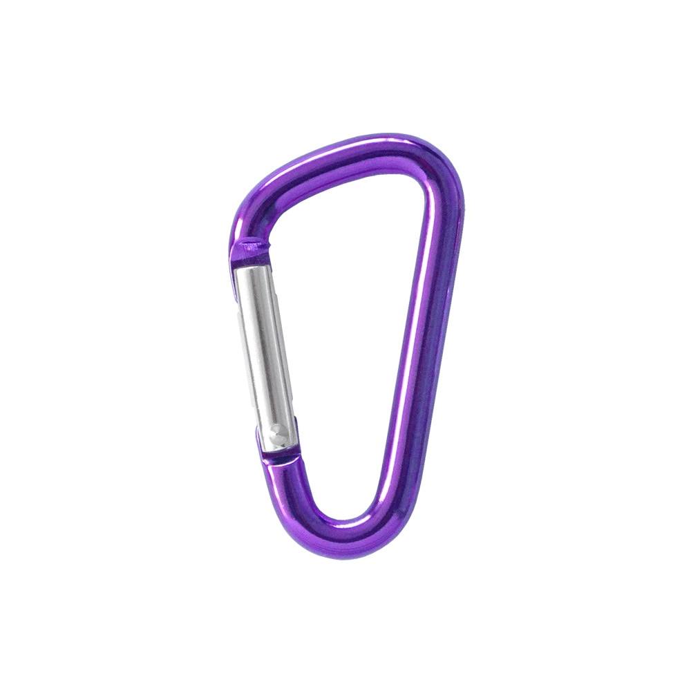 カラビナ Mサイズ フラットタイプ 5×50 F パープル｜パーツ材料の通販