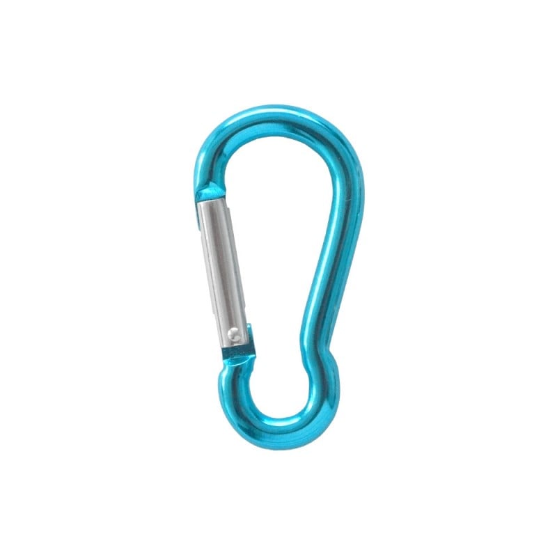 カラビナ Mサイズ ラウンドタイプ 5×50 R ブルー