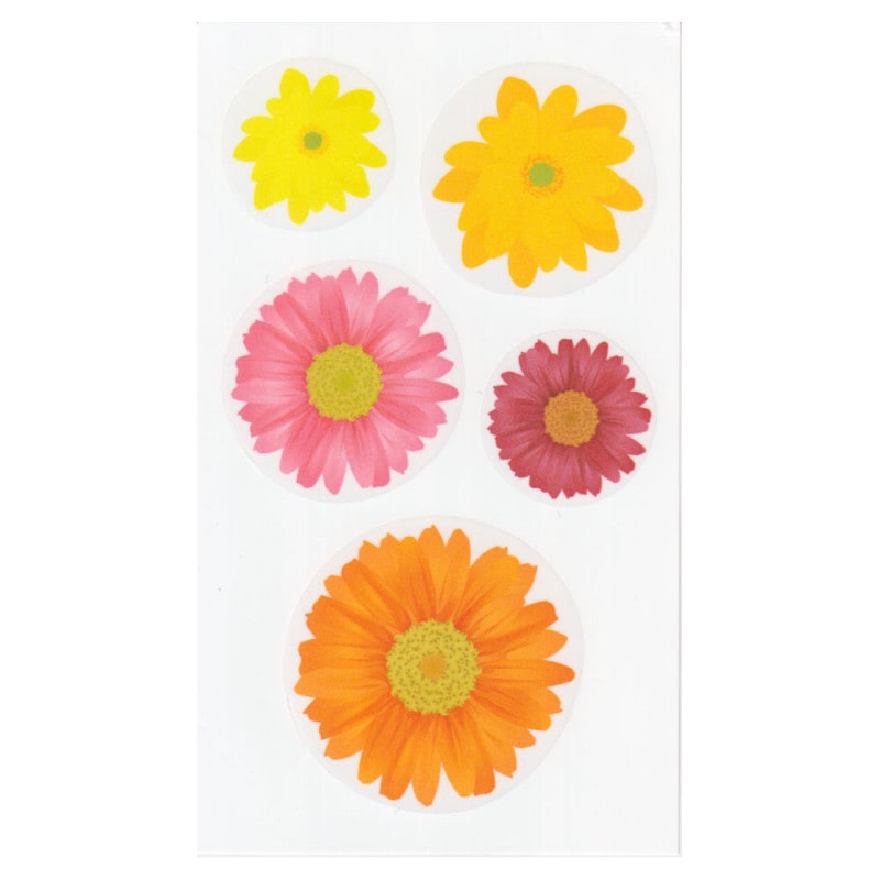 マスクに貼って遊べる マスクシール 花（フラワー）