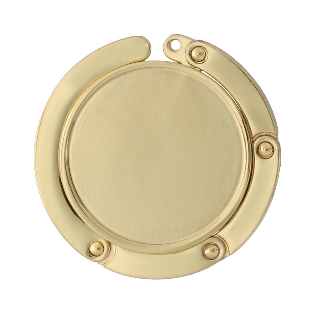 ハンドバックハンガー 丸型 ゴールド