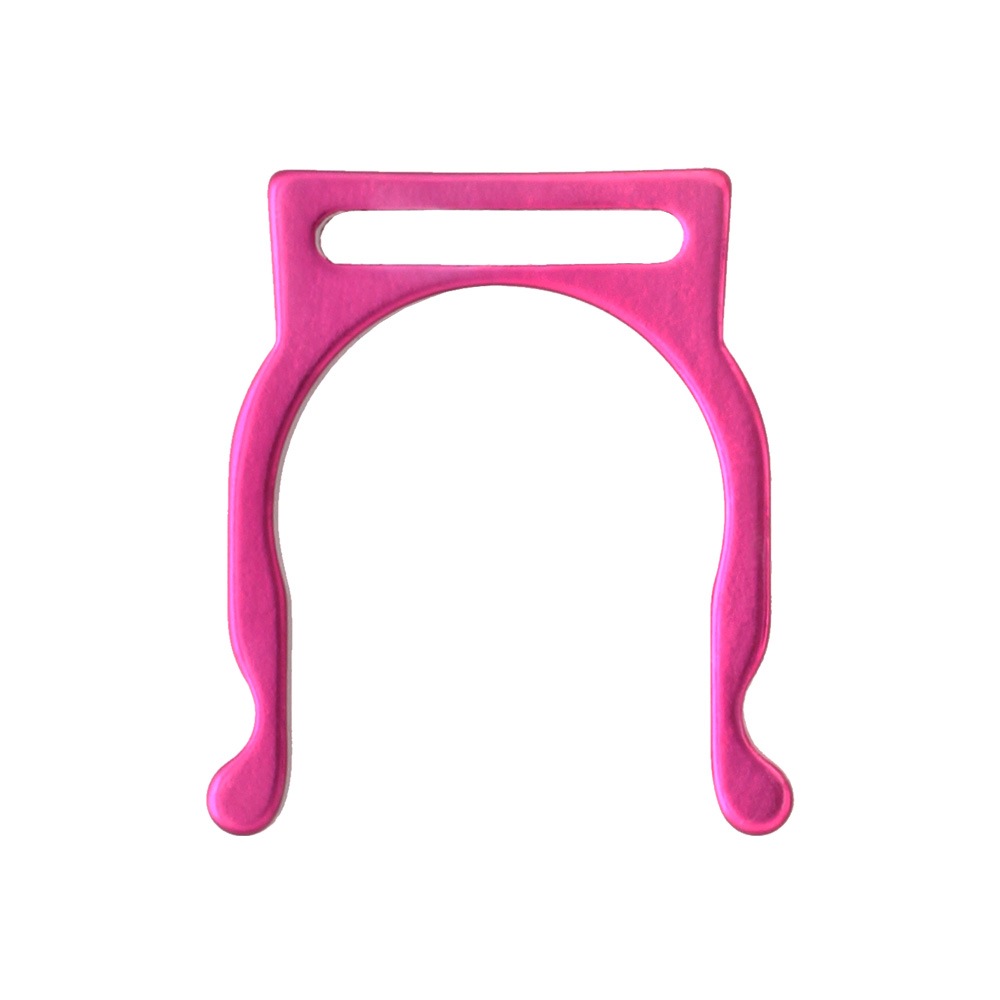 アルミ製 ペットボトルホルダー用パーツ 金具のみ ピンク