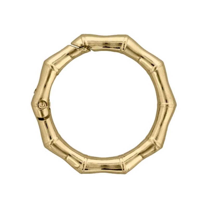 ダイキャストカラビナ 竹柄タイプ 41mm ゴールド