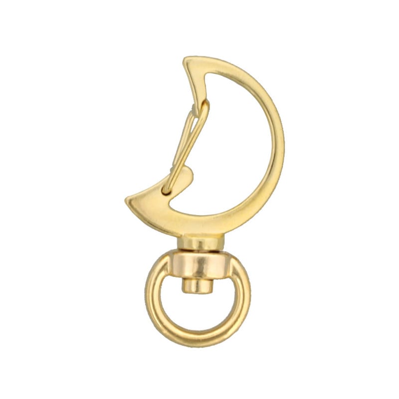 チャームフック 月型 ゴールド