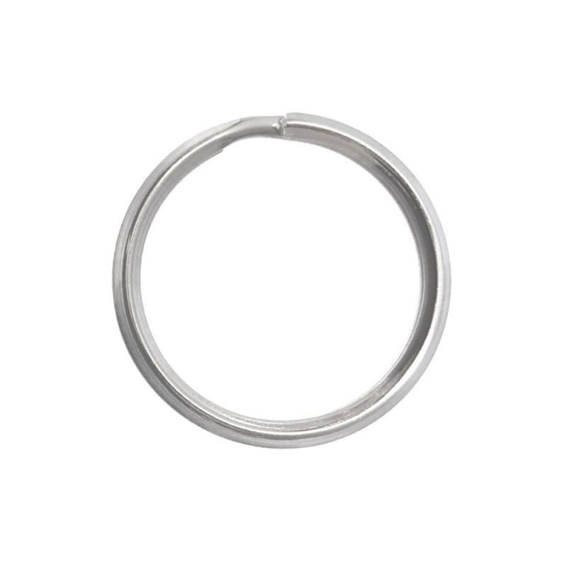 三角押二重リング SL2.0×外30mm ステンレス生地