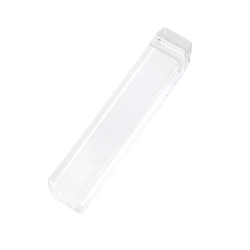 アクリル厚口キーホルダー アクリル ホテルキー 中 15×15×80mm クリア 無地