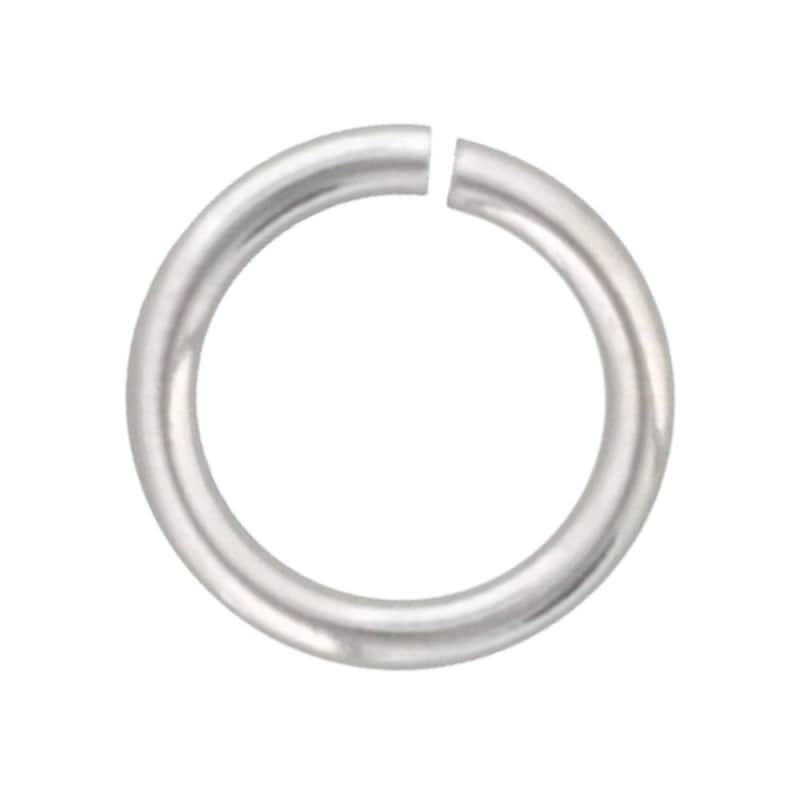 ステンレス製 丸カン 線径φ1.4×外径10mm ステンレス生地