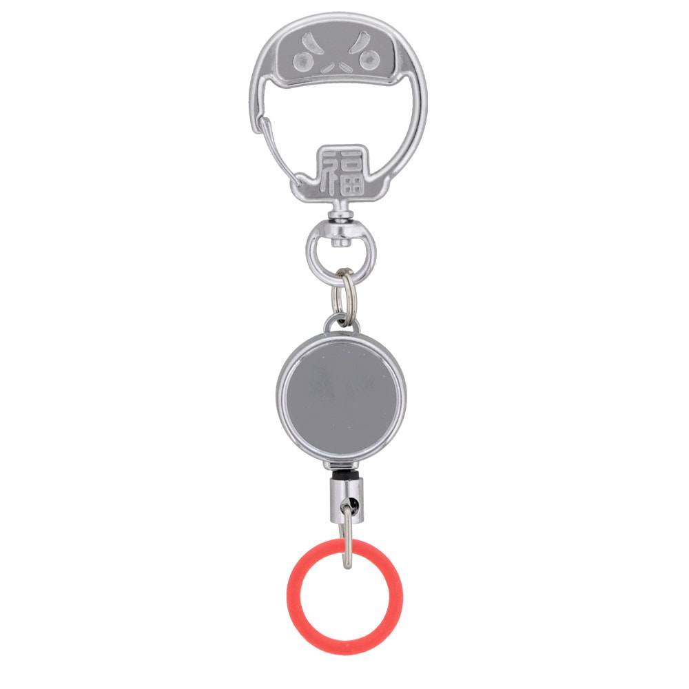 アルコールボトルホルダー リールキーホルダー付き チャームフック