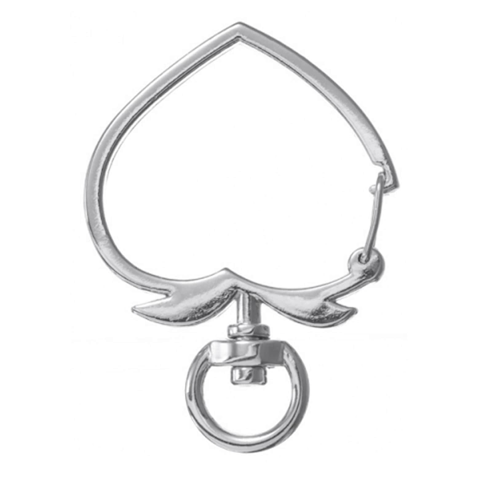 チャームフック もも型 シルバー