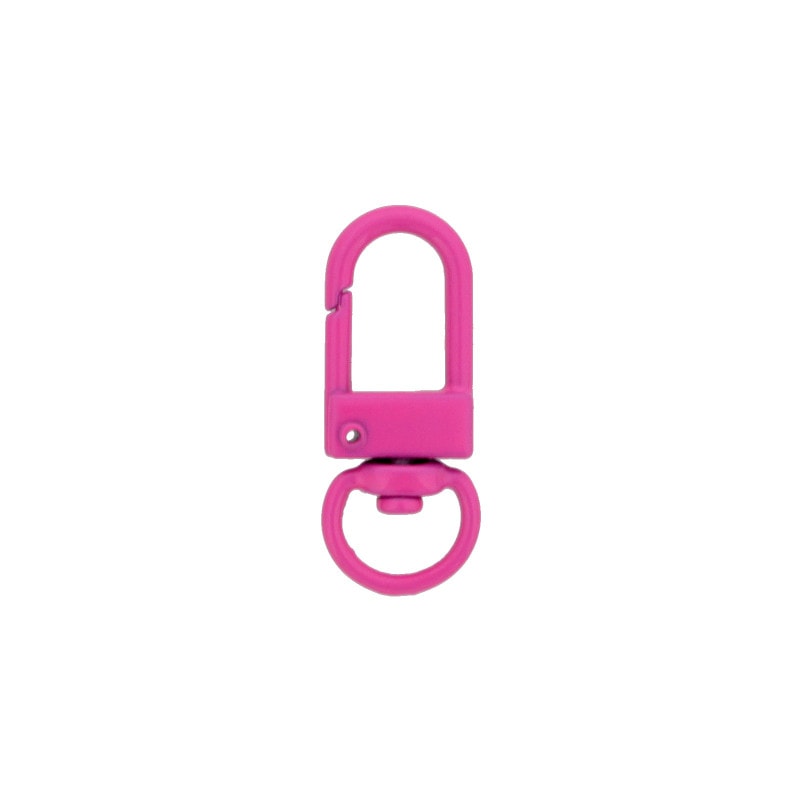 カラーフック スナップフック S18-9mm（全長32mm） ピンク【数量限定】