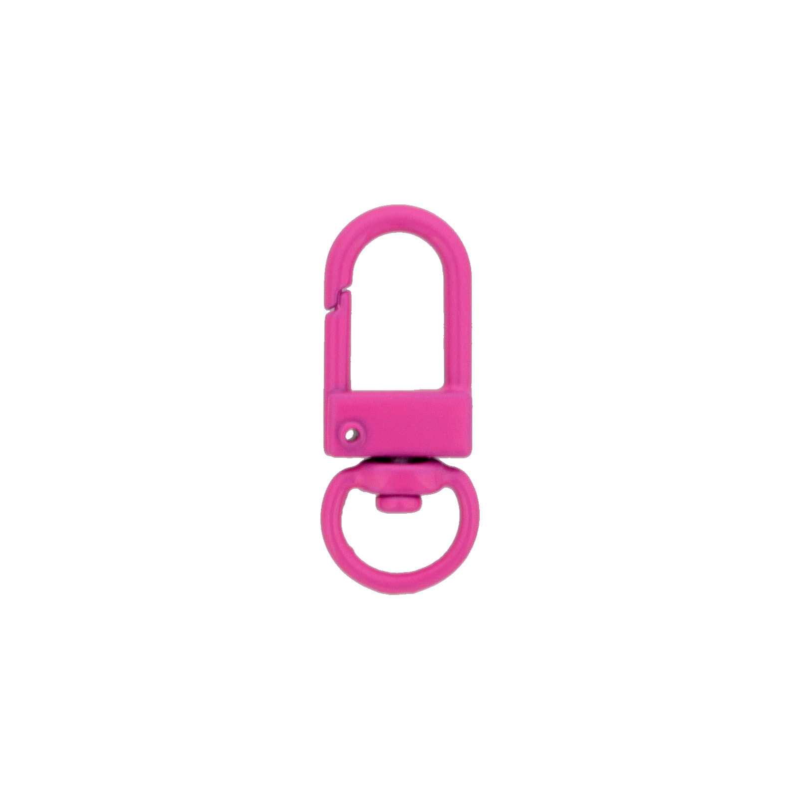 カラーフック スナップフック S18-9mm（全長32mm） ピンク【数量限定