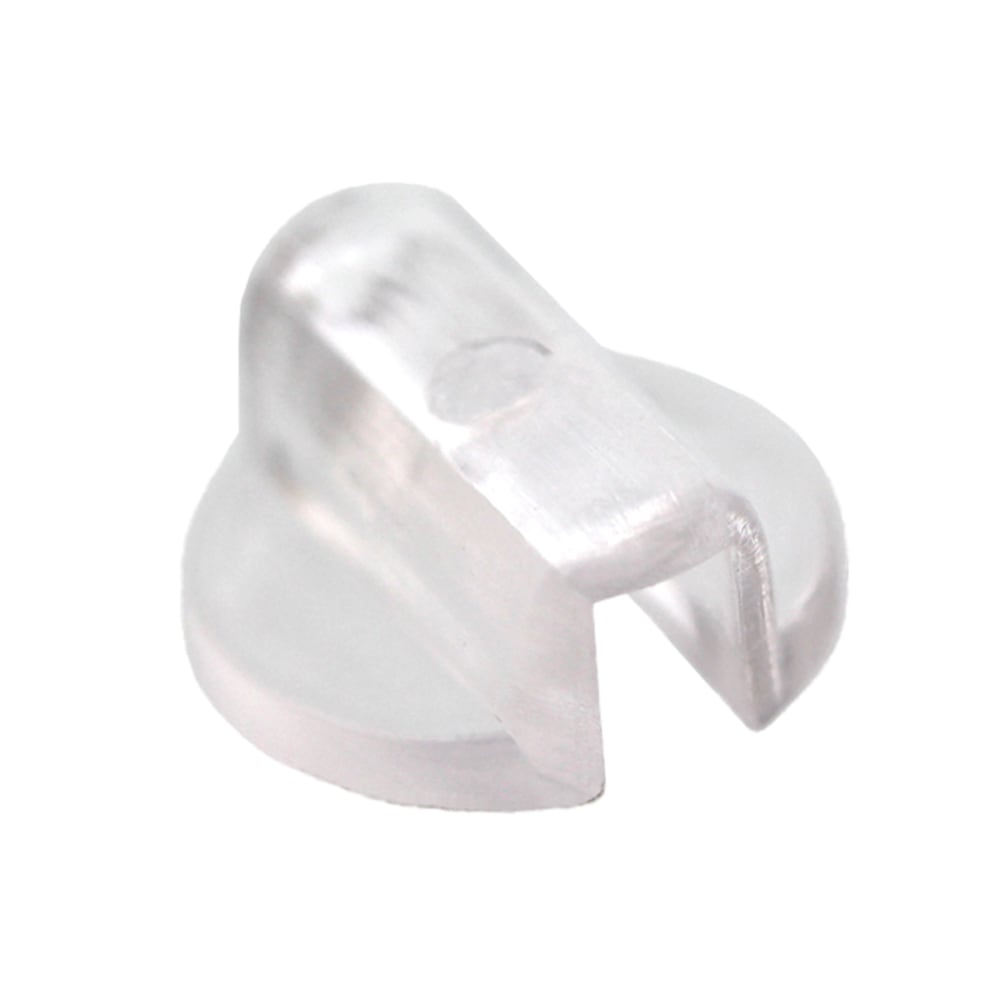 ヘアゴム マルチマーカー用 樹脂皿パーツ 13mm クリア｜パーツ材料の