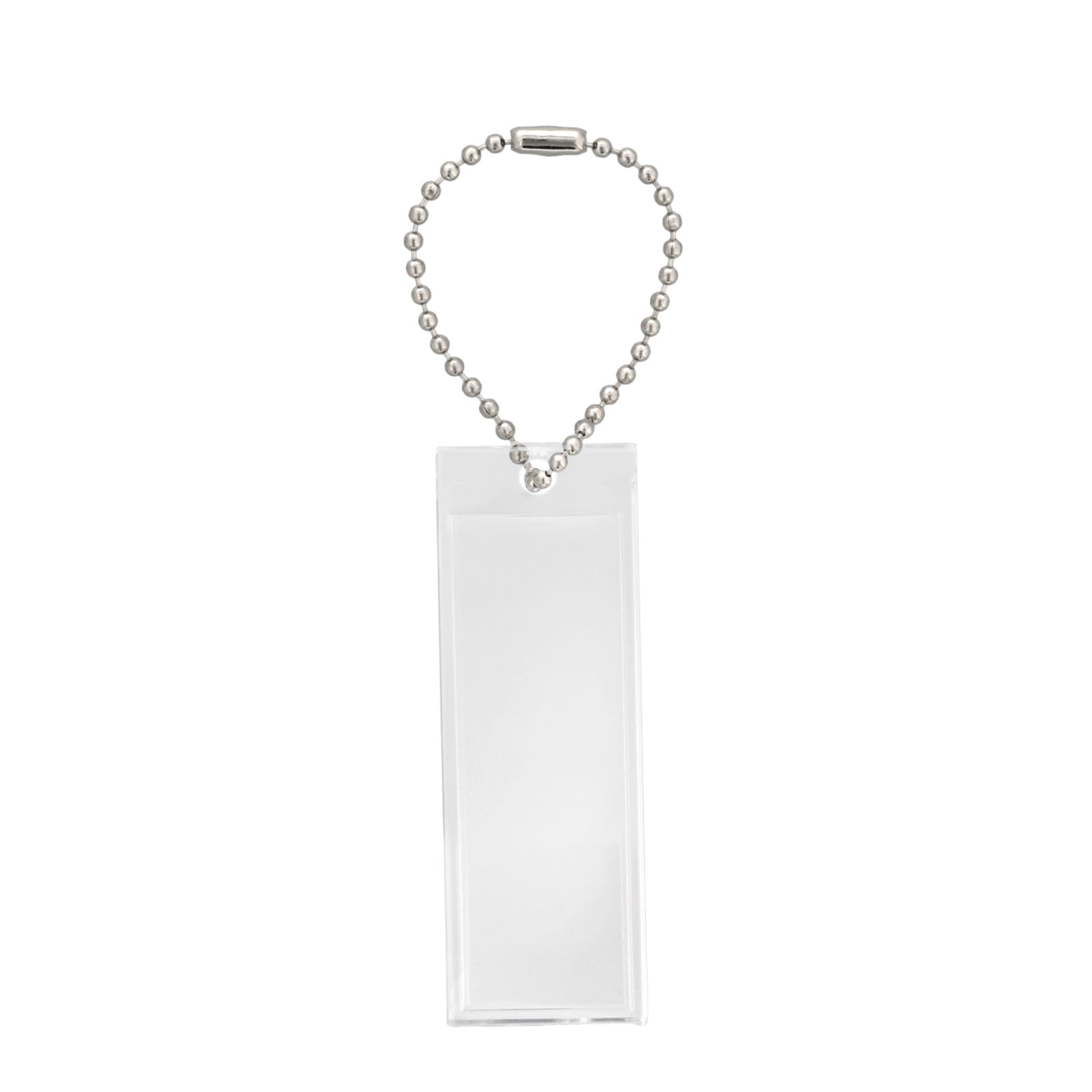 ハメパチ 長方形 60×20mm ボールチェーン付き （CAA-K60A）