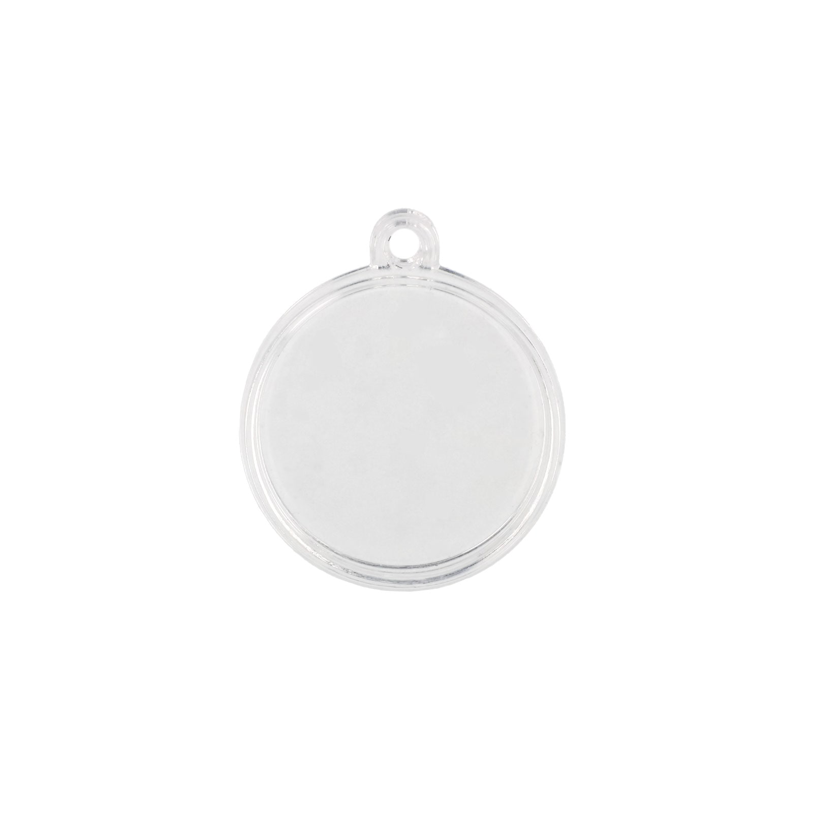 ぷっくりミニチャーム 丸型 本体のみ/ドームシール/両面テープ