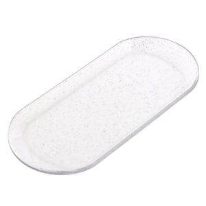 PS（ポリスチレン）製 マルチトレイ 175mm ラメ入りクリア 無地